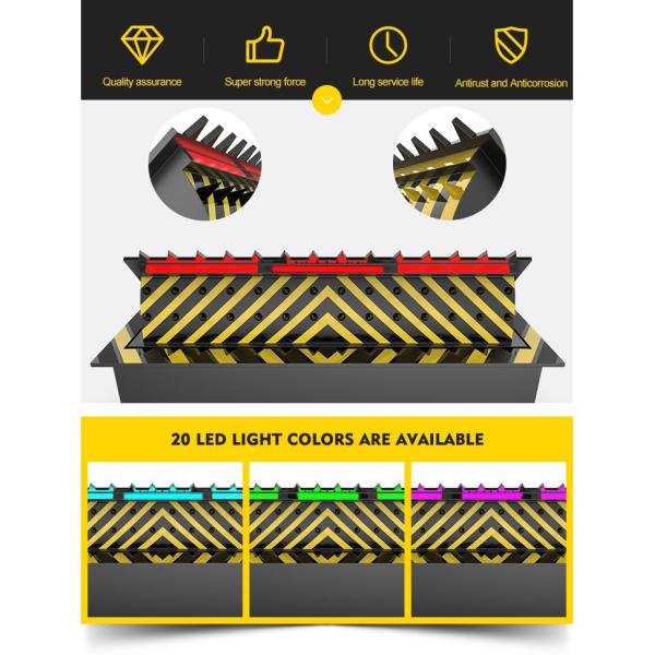 Anti Terrorist Hydraulic Road Blocker System High Level Security Protection 3.7KW 380v