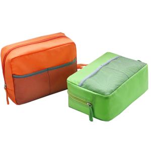 China Polyester 25x12x18cm OEM Non Woven 210D Mesh Hamper Bag wholesale