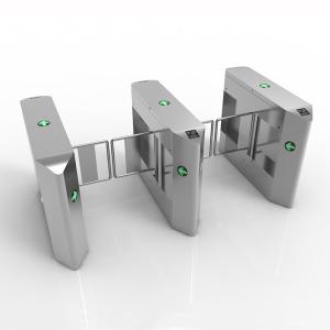 China SUS304 Pedestrians Turnstile Access Control Swing RFID Electronic Barrier Gate wholesale