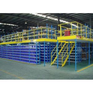 Manual Picking Mezzanine ASRS Racking System MHS Two Or Three Layers