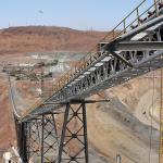 1000tph Underground Conveyor Belt Systems Mud Tripper Mine Cement Stone Plant