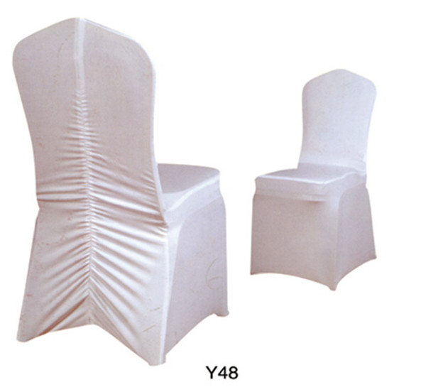 Wholesale luxury wedding party beautiful chair cloth in banquet hall (Y-44)