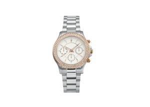 China 316L Waterproof Ladies Designer Watches Stainless Steel Crown Solid Band wholesale