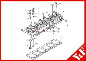 China Durable Head Cylinder Assy 6735-11-1821 Gasket 6731-11-1370 wholesale
