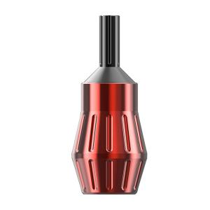 China Red Aluminium Alloy Metal Tattoo Grips 29.32MM Size For Cartridges Needle wholesale