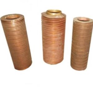 China DELLOK ASME Copper-Aluminum Extruded Fin Heat Cooler Fin Tube wholesale