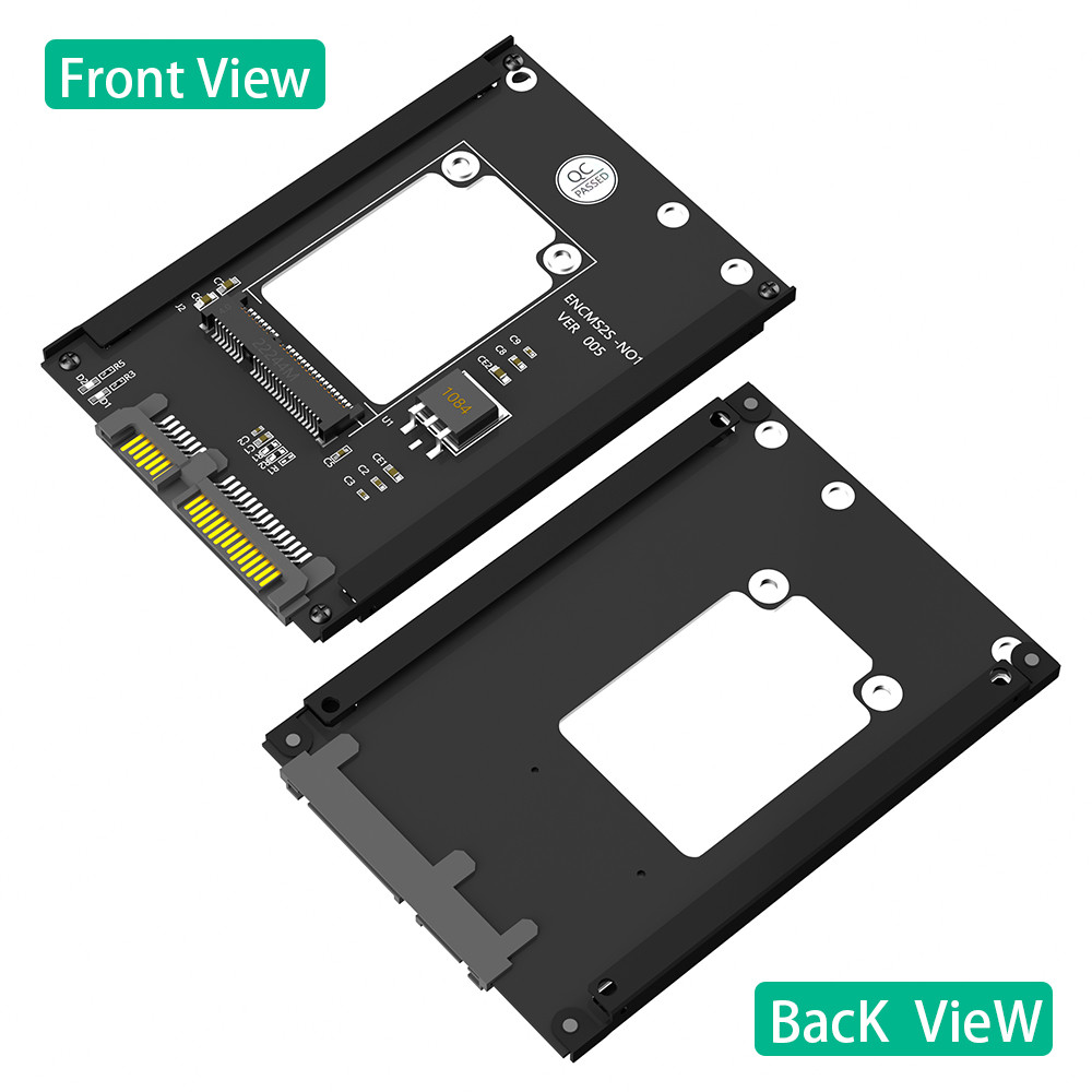 2.5" SATA 3.0 22PIN To mSATA SSD Adapter Converter Card 6Gbps In Stock
