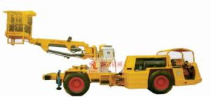 China Underground Material Lift Platform Truck , Arm Type Truck Mounted Bucket Lift wholesale
