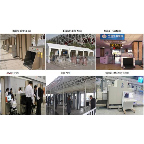33 Zones Door Frame Metal Detector Security Gates , X Ray Full Body Scanner