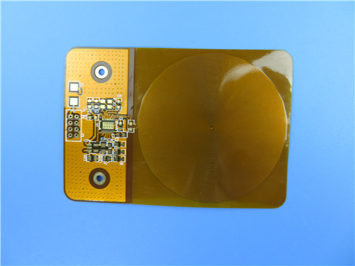 no Stiffener Flexible PCB Board Polyimide Flex PCB For RFID Sensor