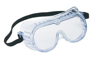 China Anti - Scratch Safety Protective Goggle PVC Frame Chemical Resistant Durable wholesale