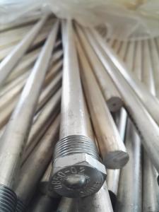 China Extruded AZ31B magnesium rod,  water heater anode rod magnesium wholesale