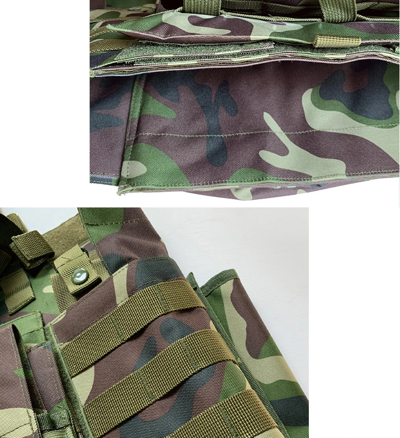 Camouflage Breathable Tactical Vest with Molle system