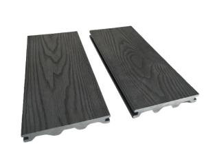 China Embossed 135mm 23mm Wood Grain Decking Board wholesale
