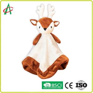 China AZO Free 10 Inches Baby Appease Towel With Stuffed Toy wholesale