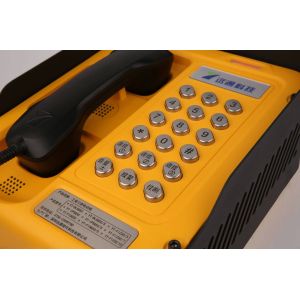 IP68 Weatherproof Industrial Telephone with Magnetic Handset and Telescopic