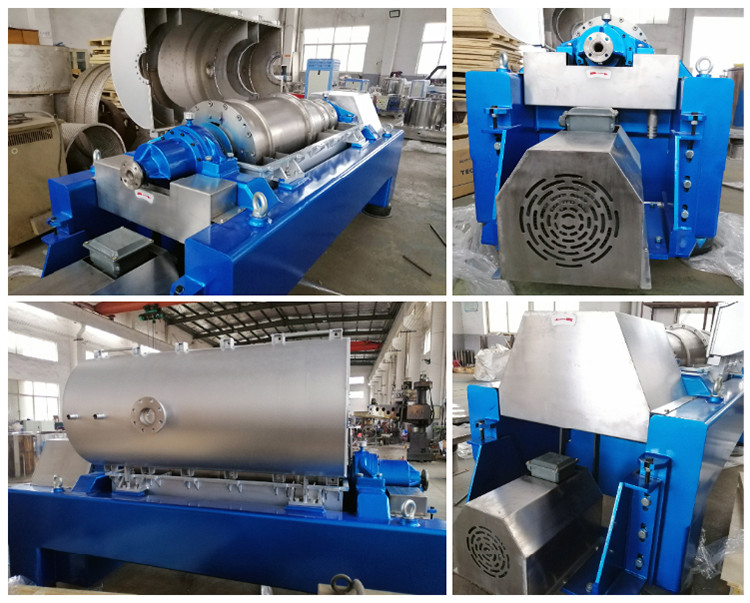 Automatic Continuous Horizontal Decanter Centrifuge used in Kaolin application