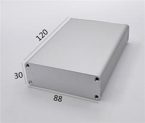 China 88*30*120mm Anodizing White Extruded Aluminum Box Enclosures wholesale