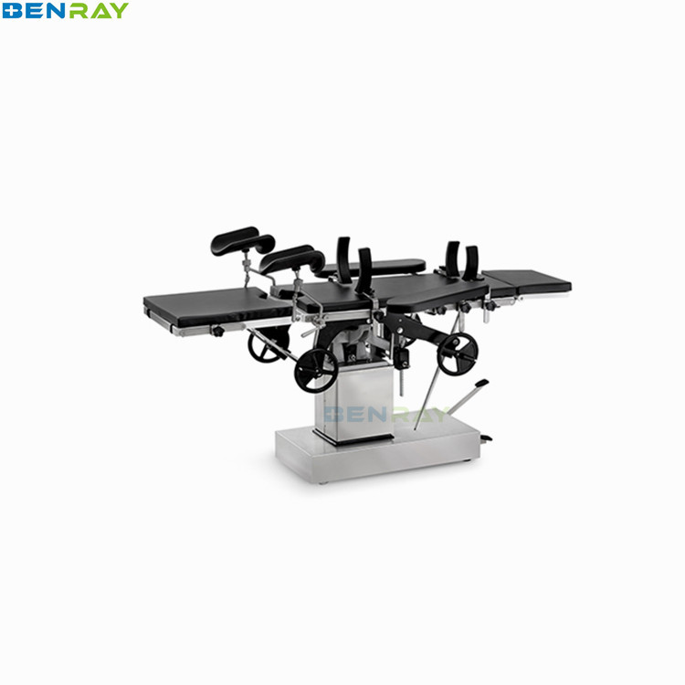 Versatile Multi Function Universal Manual Operating Table Surgical Table
