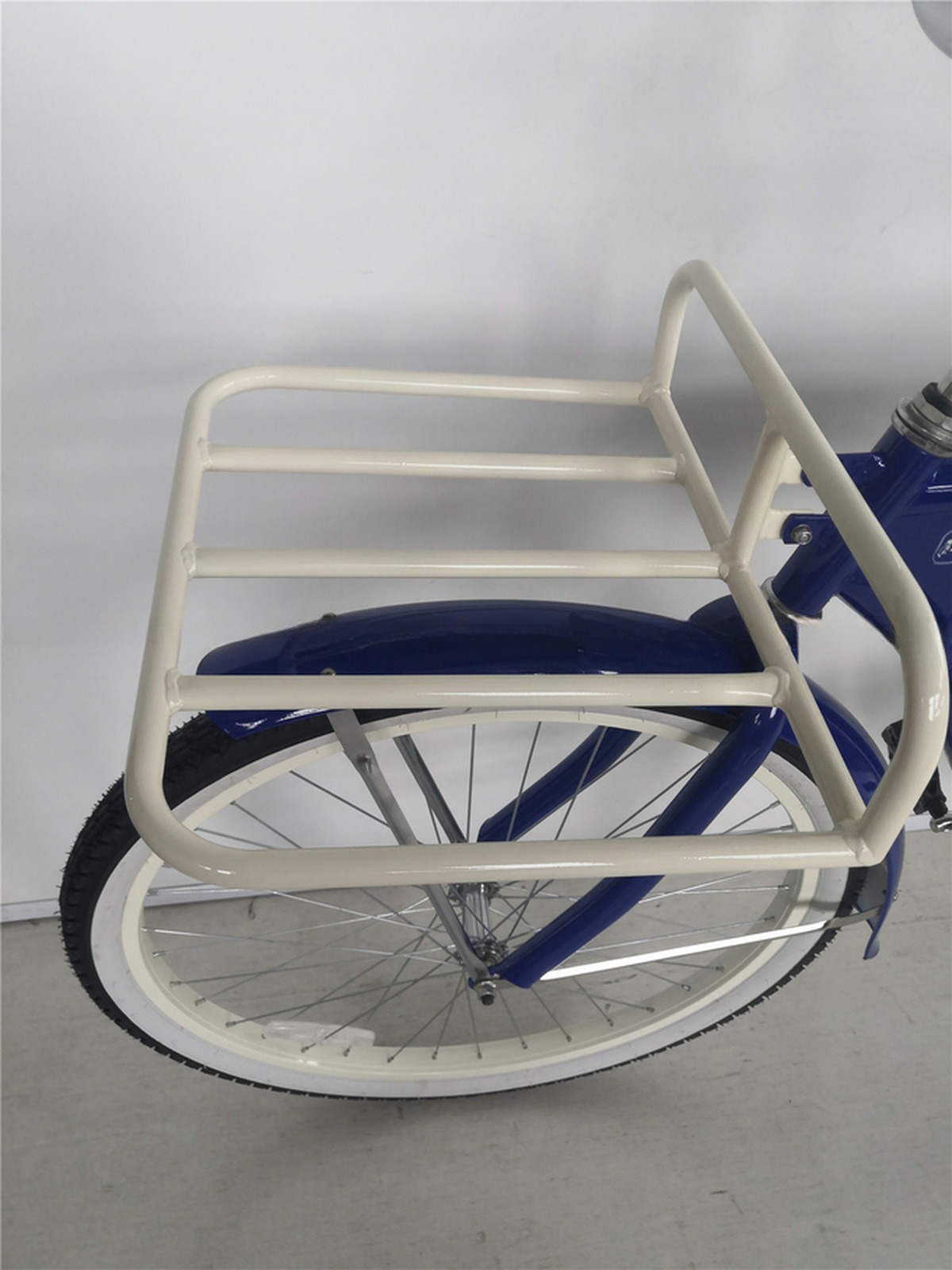 26 inch White Wall Custom Men's Beach Cruiser Bike with Logo and Plastic Pedal 15KG