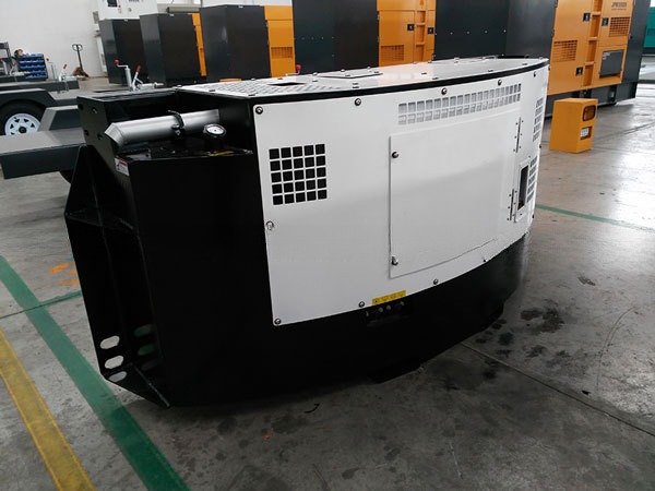 400L Fuel Tank Trailer Side Mount Diesel Generator Set for Reefer Container Genset 473L Tank Capacity