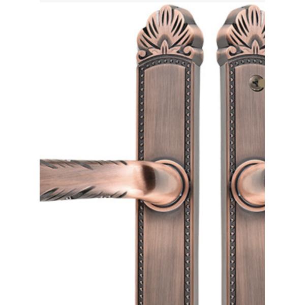 Zinc Alloy Keyhole Door Handles Nostalgic Warehouse Meadows Plate