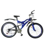 Chinese OEM 26-Inch Mountain Bike with 18 Speeds and Full Suspension Fork Gross