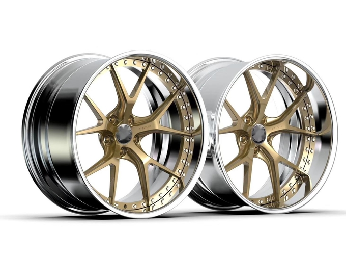 Passenger car wheel 19 20 21 22 24 inch custom forged car rims 5 hole 5x114.3 5x120 alloy car wheels