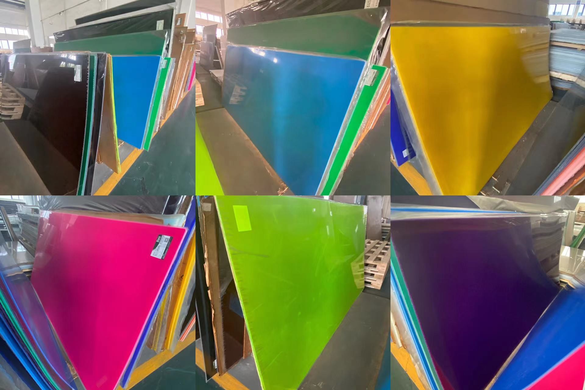 Custom Mirror Matte Uv Light Resistance Day Night Acrylic Sheet For Advertising
