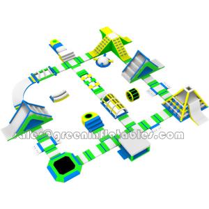 China Commercial Pvc large Inflatable Equipment Swim Ring Adult Outdoor Inflatable Pool Water Park wholesale