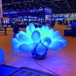 Wedding Decoration Inflatable LED Light Colorful Large Inflatable Flowers