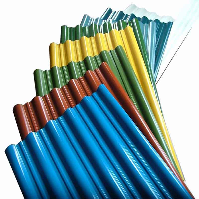 6m Galvanized PPGI Aluminum Corrugated Steel Roofing Sheet for Container