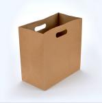 Brown kraft paper bag carry gift bags