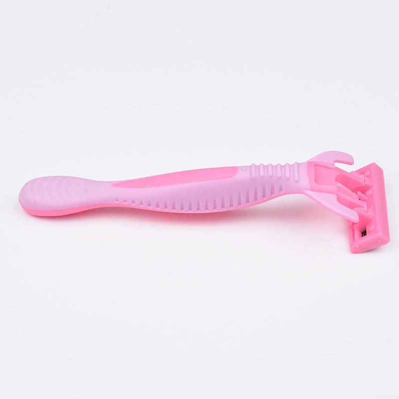 Wholesale Custom Six Blade Open Back Women Disposable Face Shaving Razor