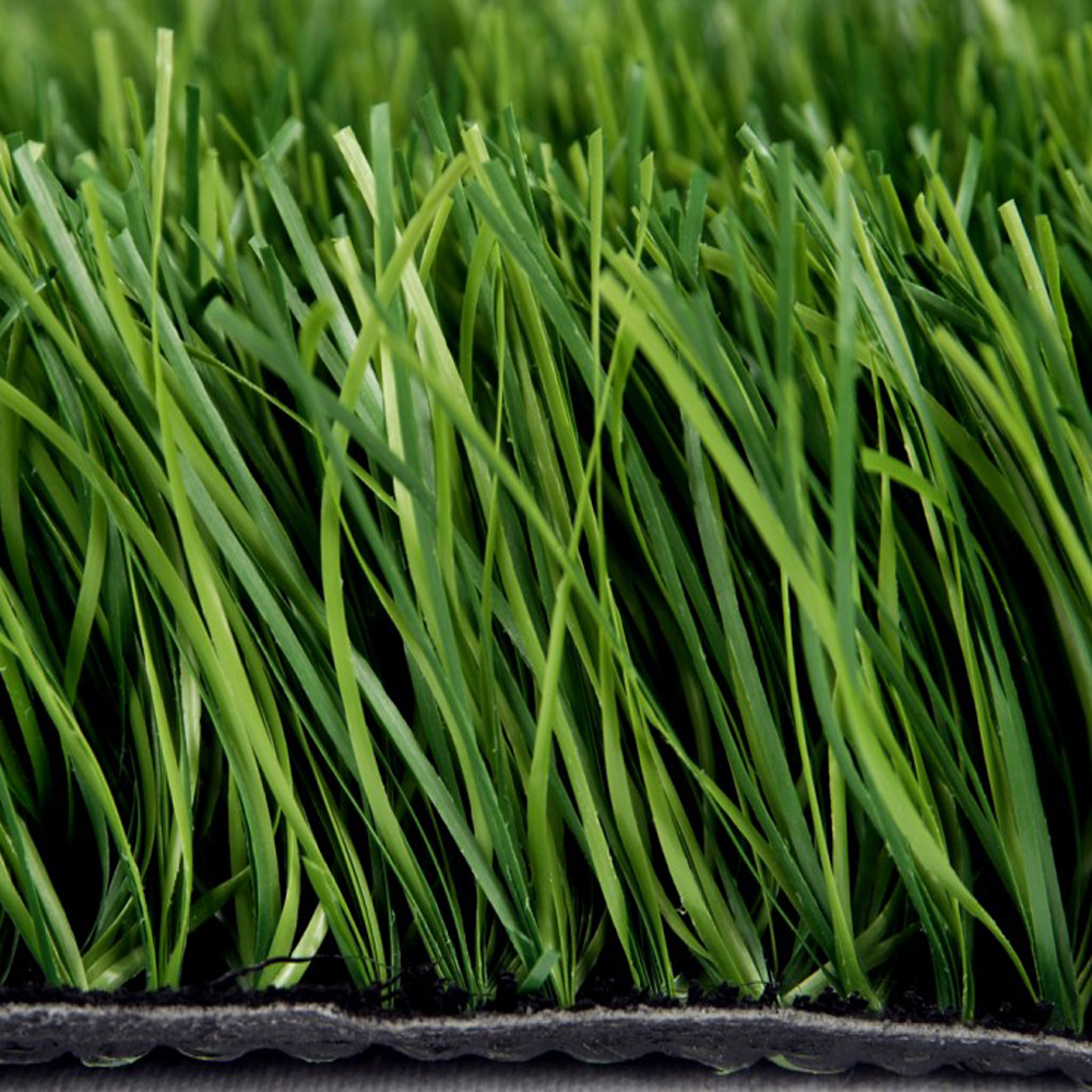Green Football Artificial Turf 5/8" Gauge With PP+LENO Backing And SBR Latex Coating Adhensive