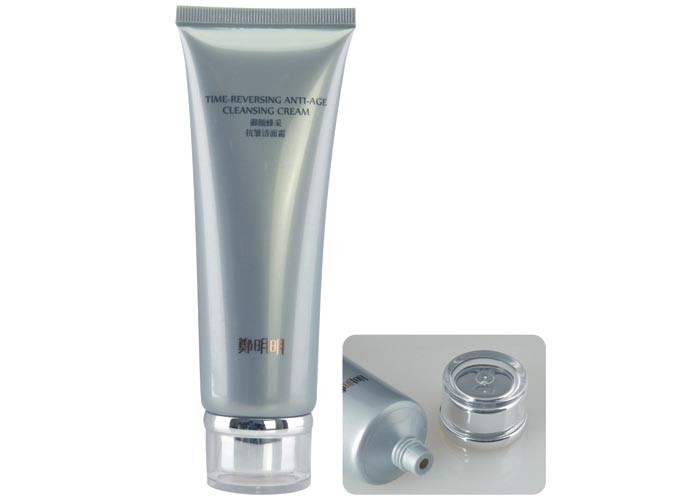 PE 100ML 50G Aluminum Squeeze Tube Packaging Plastic Foil Sealing With Flip Top Cap