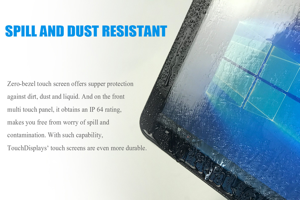 Industrial 4GB LCD Touch Screen Monitor
