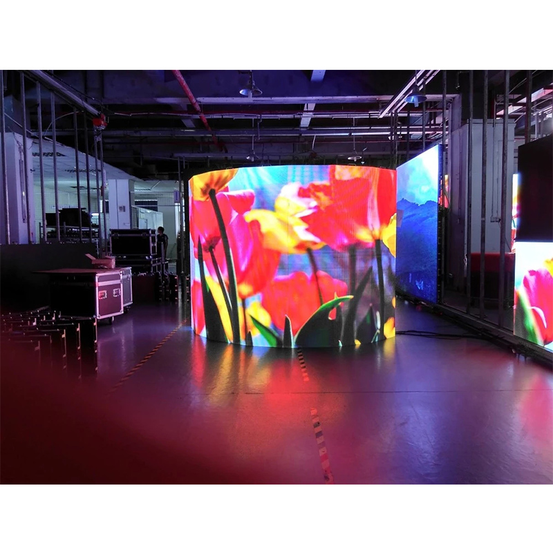 ROHS Virtual Production LED Screens , Multifunctional Curved LED Display Wall
