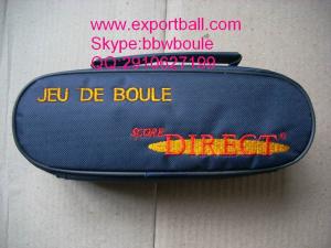 China boules/petanque nylon bag, textile letter bag, print logo bag wholesale