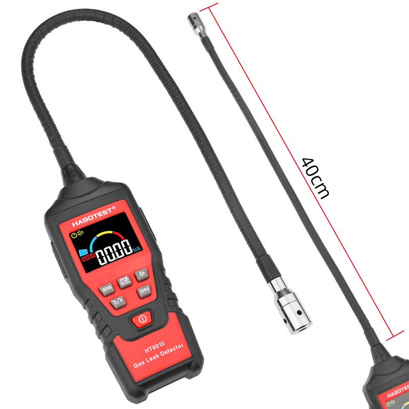 9999ppm Smart Gas Leak Detector , HT601B Combustible Gas Leak Detector
