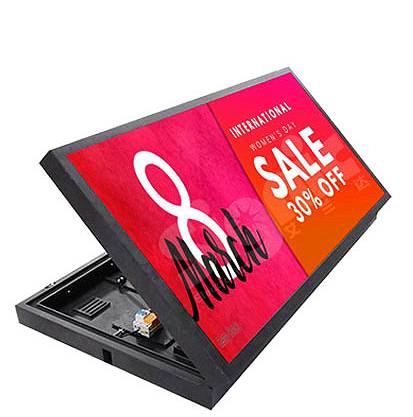 Wifi 4G Wireless Outdoor Led Display Screen For Bus P2.5 P3 P6