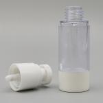 PET 64g 80ml Cosmetic Airless Pump Bottle