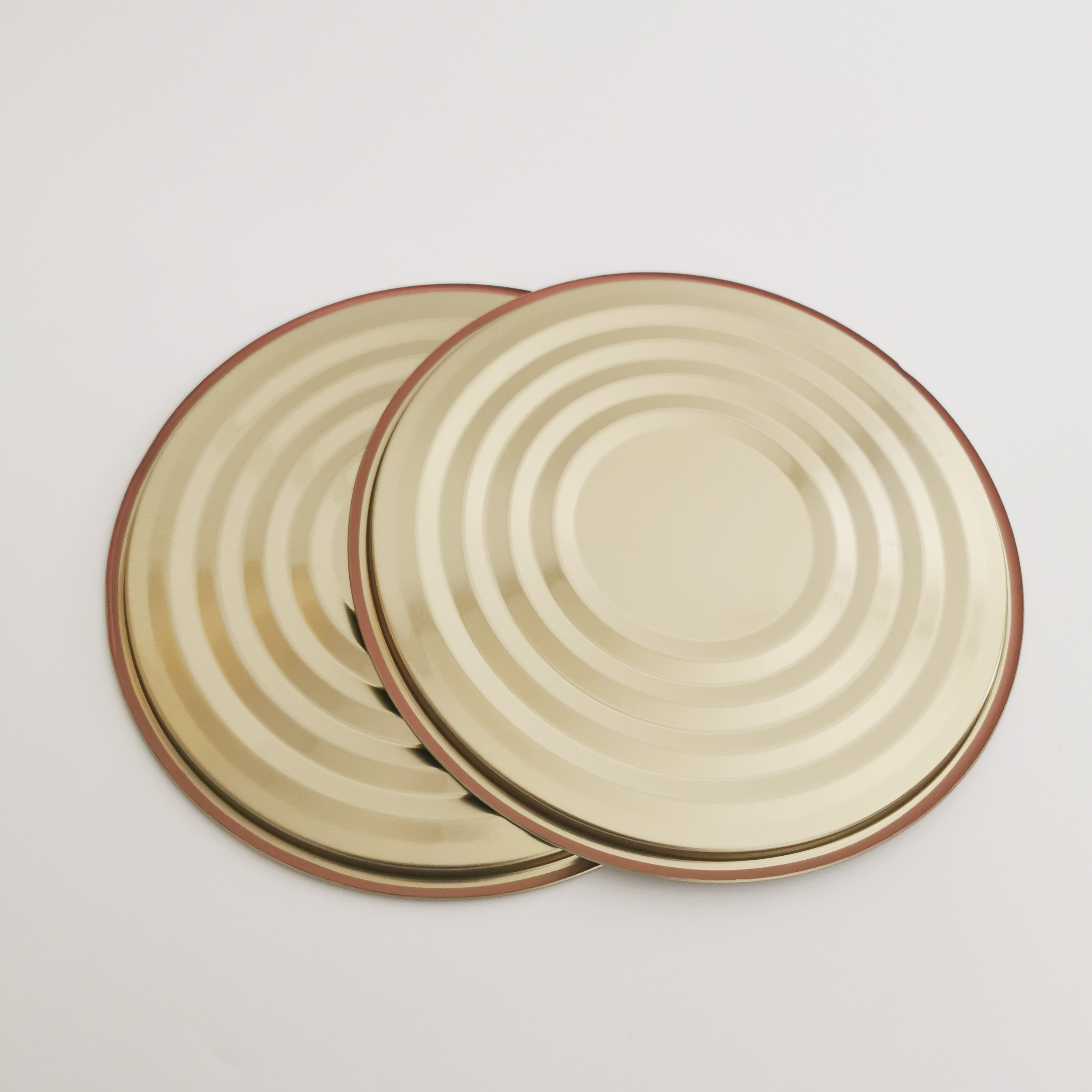 283mm Metal Paint Can Lids 0.23mm Thickness 10mm Depth For Bottom