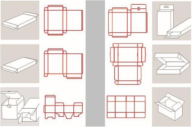 customized corrugated carton packaging paper box for clothing/bulb packaging