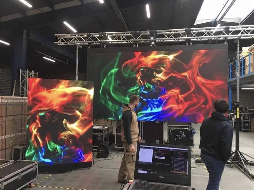 AC110-220V 4.81mm Stage Rental LED Screen Display For Live Show