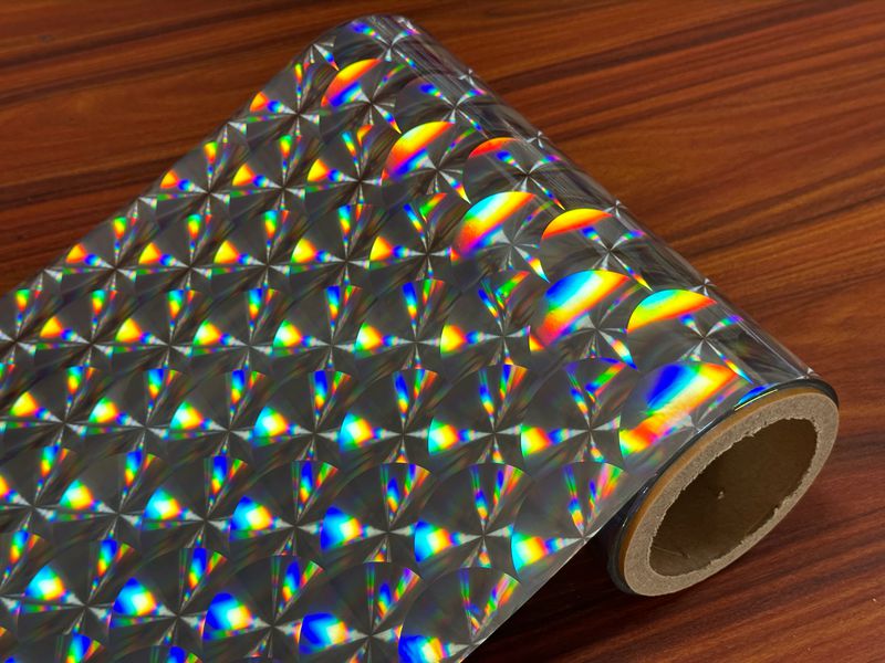 Moisture Proof Bopp Lamination Film Roll With Holographic Film / Multiple Extrusion