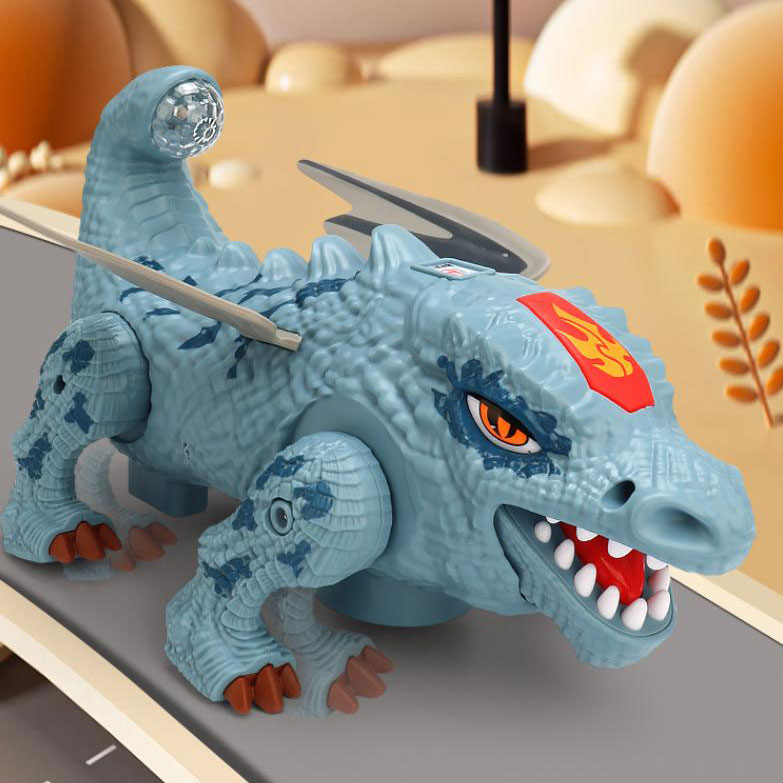 Colorful Music and Lighting Electric Universal Simulation Dinosaur Toy Items for Kids