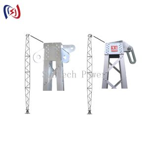 Aluminum Alloy Electrical Gin Pole Tower Erection Tools