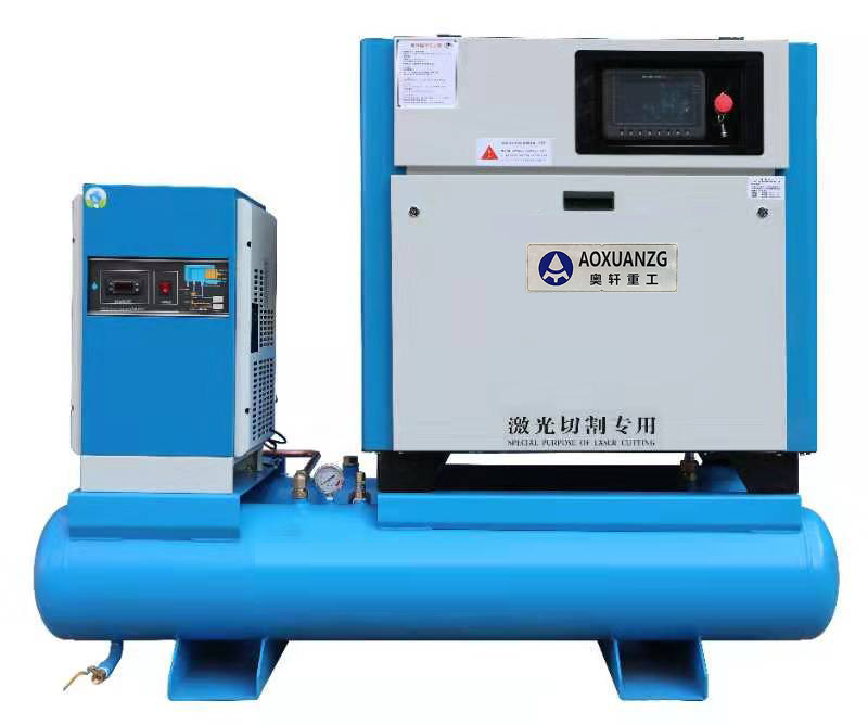 Laser Cutting Machine Aluminum Foil Container Production Line 15KW Screw Air Compressor