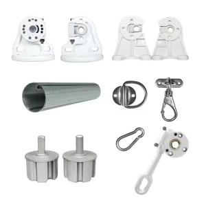 China Wholesale Set Vertical Blind Component Bracket Gear Box Awning Parts wholesale